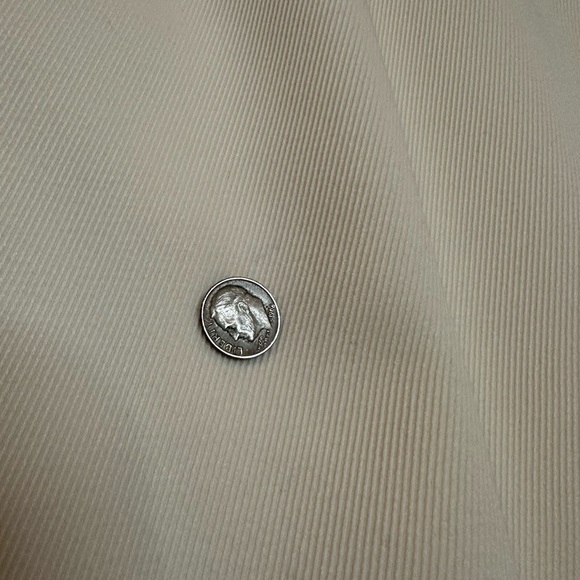 J Crew Black Label Ivory Zip-Front Pencil Skirt Size 6P - Picture 9 of 9